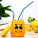 B51135 Stainless Steel Metal Drinking Straw Reusable Straws Cleaner Brush Kit