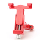 Metal Ajustable Clip Anti-scratch Bike Bicycle Handlebar Holder Motorcycle Rear View Mirror Stand for Mobile Phone