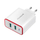 BlitzWolf BW-PL3 36W QC3.0 Dual Ports USB Charger EU Adapter With Power3S Tech