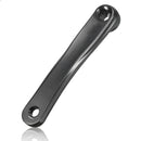 BIKIGHT 1pc Black 170mm Left Crank Arm Square /Rhombus Hole for Mountain Bike