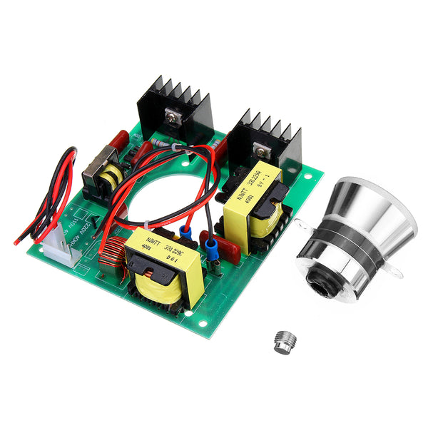 220V 50W Ultrasonic Generator Power Supply Module + 1pc 40K Ultrasonic Transducers Vibrator
