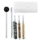 Tool Cleaning Kit Brushes Hand Brass Rods Cleaner Set For Cal.357/38/9mm