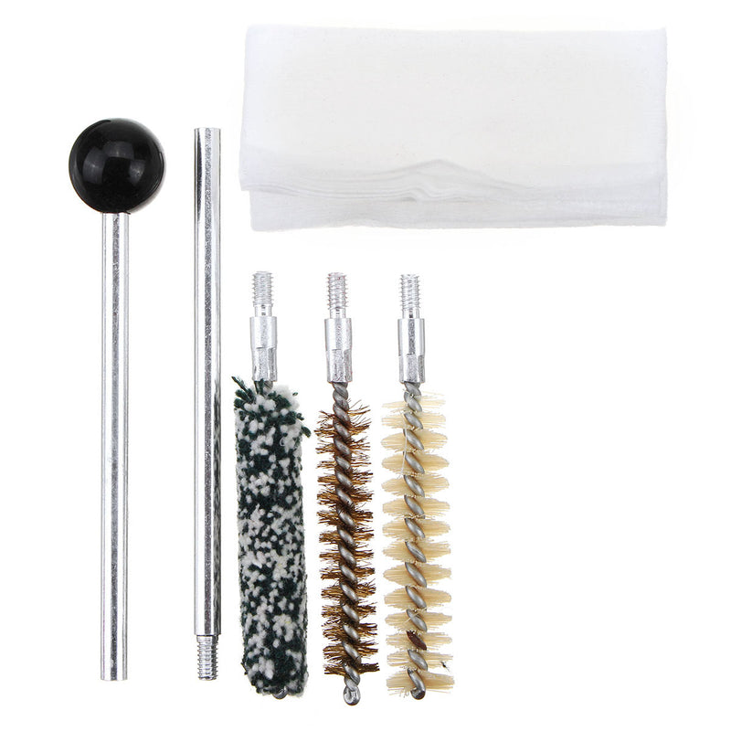 Tool Cleaning Kit Brushes Hand Brass Rods Cleaner Set For Cal.357/38/9mm