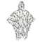 3 In 1 Raincoat 210T Waterproof Picnic Mat Cover Electric Bicycle Scooter Riding Mountaineering