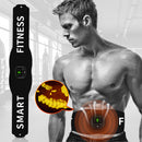 EMS Muscle Stimulator Training Belts Adjustable Waist Belt Abdominal Muscle Trainer Body Exercise Stimulater