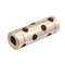 4Pcs UM2 UM3 6x12x35mm Inlaid Graphite Copper Sleeve Bearing for 3D Printer