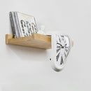 Novel Surreal Melting Distorted Wall Clock Surrealist Salvador Dali Style Wall Clock Amazing Home Decoration Gift