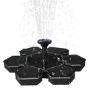 Garden Mini Floating Solar Power Water Pump Fountain 4 Sprayers Garden Ponds Floating Decoration Kit