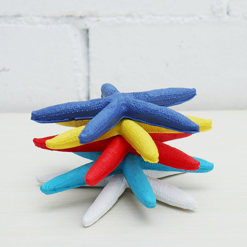 Artificial Finger Starfish Coastal Beach Christmas Tree Ornaments Ball Decorations
