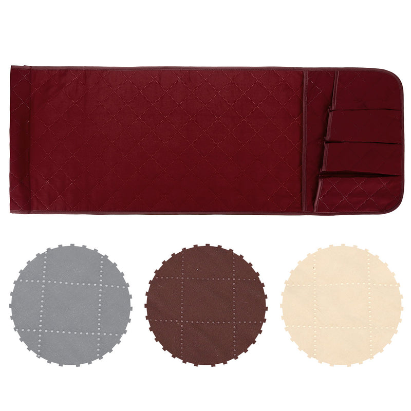 Sofa Couch Desktop Armrest Organizer TV Remote Control Holder Storage Bag Pouch Pocket