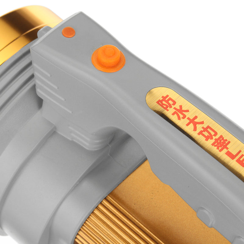 200W 3000LM LED Searchlight Spotlight USB Rechargeable Waterproof Super Bright Flashlight