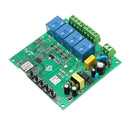 AC 220V 10A Control Smart Switch Point Remote Relay 4 Channel WiFi Module Without Shell