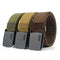 AWMN 120cm x 3.8cm Men Military Tactical Belt Adjustable Nylon Casual Belt Waist Belt With Zinc Alloy Buckle