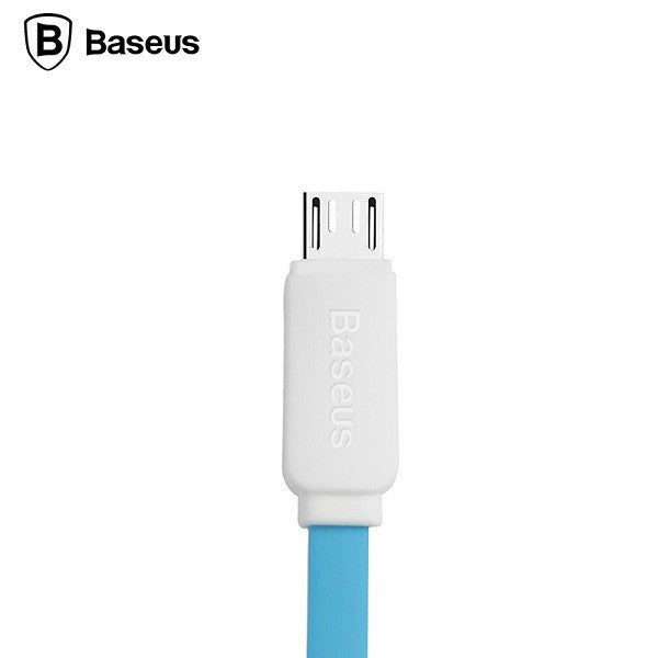 Baseus String Series 1M Micro USB Noodles Line Charging Data Cable for Android
