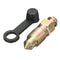M10 x 1.0mm Motorcycle Brake Braking Caliper Bleed Screw Nipple with Dust Cap