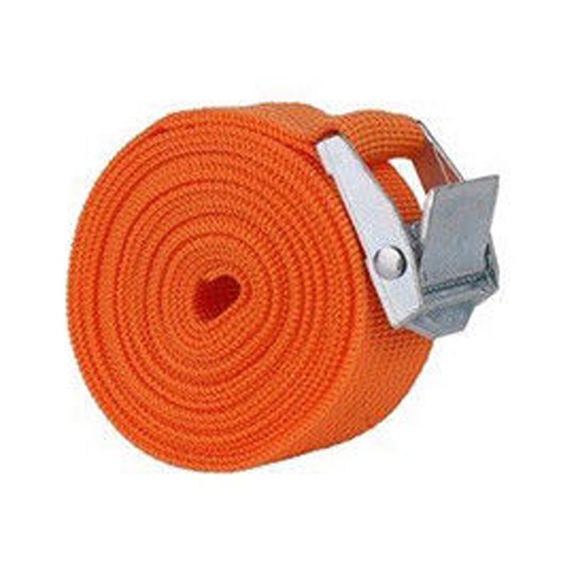 2M Car Tension Rope Tie Down Strap Travel Baggage Belt Climbing Bag Belt With Alloy Buckle