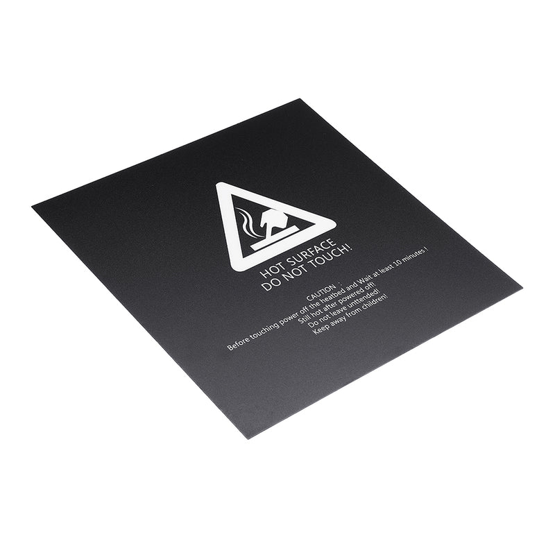 Black 220*220mm Scrub Heated Bed Sticker for 3D Printer Reprap Aluminum Plate