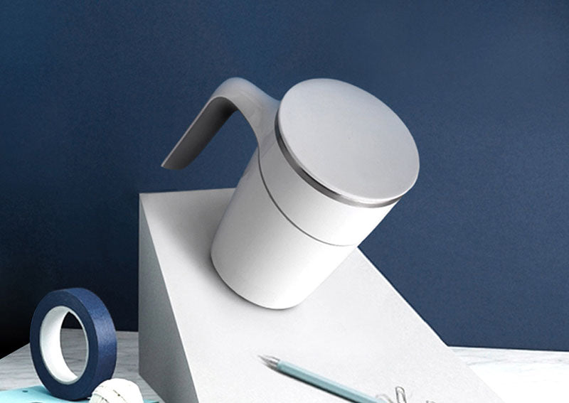 Fiu 470ML Not Pouring Cup From Xiaomi Youpin Stainless Steel Magical Sucker Splash Proof Mug
