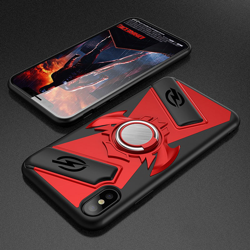 Game Handle Ring Grip Kickstand Protective Case For iPhone X/8 Plus/7 Plus/6s Plus/6 Plus