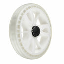 2Pcs Small Shopping Cart Replacement Wheels for Grocery Shopping Trolley Cart