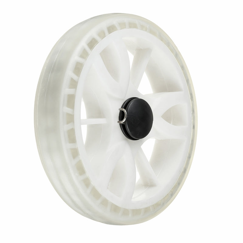 2Pcs Small Shopping Cart Replacement Wheels for Grocery Shopping Trolley Cart