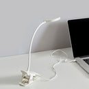 OUDENGJIANG DK-00370 Portable LED Reading Desk Lamp USB Charging Touch Sensor Switch White Gripper Lamp from XIAOMI YOUPIN