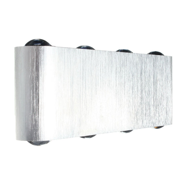 Modern 8W 8 LED Wall Stair Light Up Down Sconce Lamp Home Indoor 110-240V