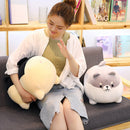 40/50CM Cute Fat Shiba Inu Corgi Doll Pillow Dog Plush Stuffed Kawaii