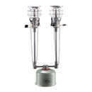 CAMPINGMOON 2 In 1 Outdoor Stove Converter Gas Tank Bottle Adapter Camping Picnic Burner Conversion Head