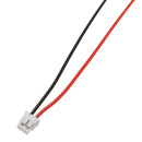 Excellway 100Pcs Mini Micro JST 1.5mm ZH 2-Pin Connector Plug With Wires Cables 150mm