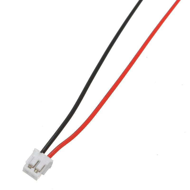 Excellway 100Pcs Mini Micro JST 1.5mm ZH 2-Pin Connector Plug With Wires Cables 150mm