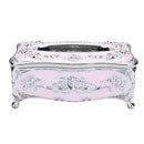 Elegant Tissue Box for Paper Towel Gold Silver Storage Boxes Container Napkins Holder Case Organizer
