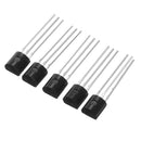 5 x 200pcs 10 Values Transistors Pack Transistor Assortment Kit With Storage Box