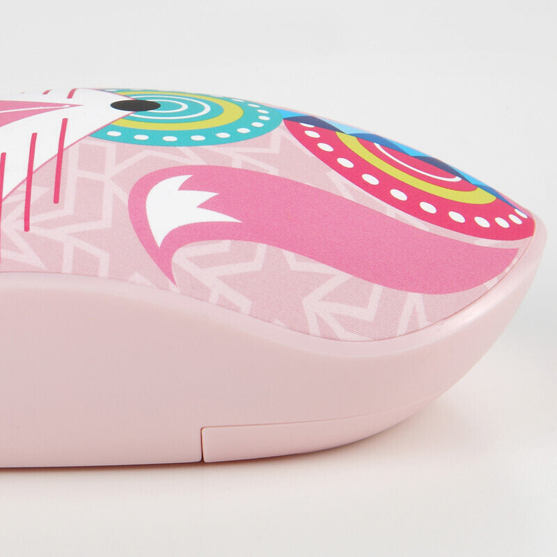 FD V8 Portable 2.4GHz Wireless Mouse Cute Cartoon Home Office Power Saving Silent Mouse 1000DPI Gaming Mouse for Windows 7 / 8 / 10 / Vista XP Mac