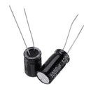 550pcs 24 Values 16V/25V/35/50V (0.1uF To 2200uF) Mix Electrolytic Capacitor Assorted Kit With Storage Box