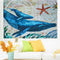 Marine Animal Nordic Style Tapestry Wall Hanging Beach Towel Art Carpet Decorative Tapestry