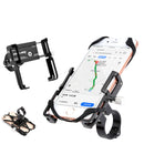 GUB P10 55-100mm Width 3.5-6.2inch Phone Holder with Silicone Strap Mount Bracket Handlebar Clip Stand For Cycling