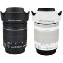 JJC EW-63C Lens Hood for Canon 100D/200D/750D/760D Lens 18-55 STM Hood 58mm