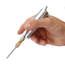 Mini Electric Engraving Pen Power Drills Grinding Woodworking Milling Micro Polishing Brush Drill With 10x Drill bit