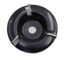 Drillpro 4 Inch Carving Disc Woodworking Turbo Plane 3T Milling Cutter For 16mm Aperture Angle Grinder
