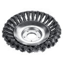 150mm Weed Trimmer Head Lawn Mower Sharpener Grass Weeder Steel Brush Head