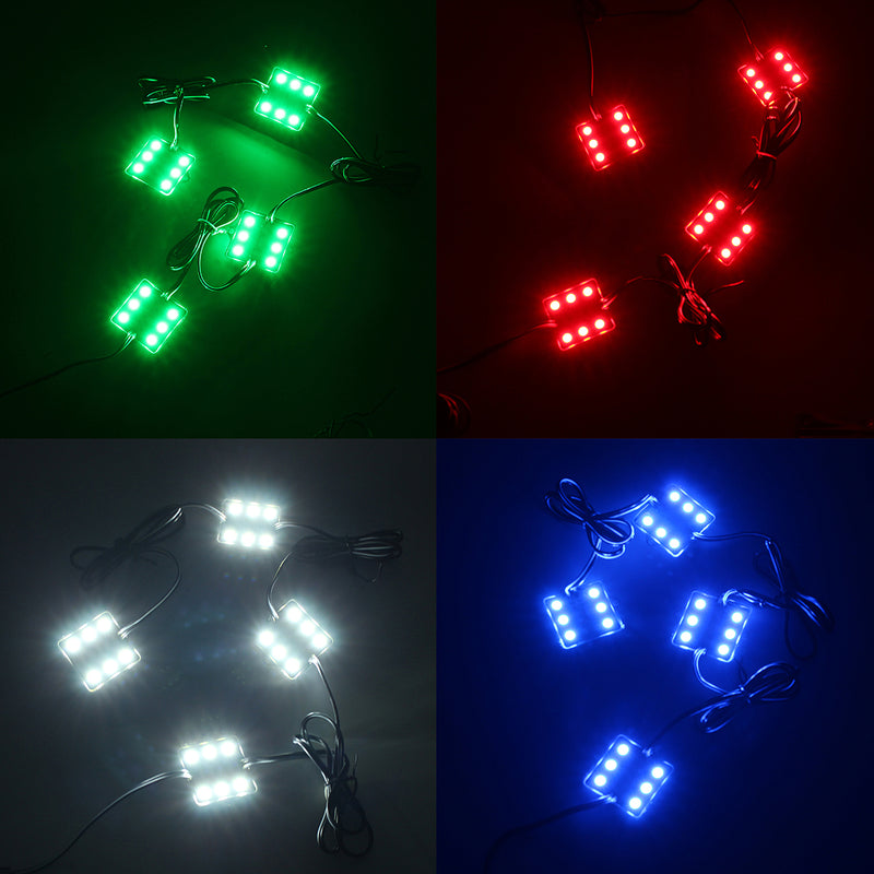 8pc 12V 5050 6000K SMD 48LED Waterproof Truck Bed Light Kit  For Chevy Dodge GMC Pickup