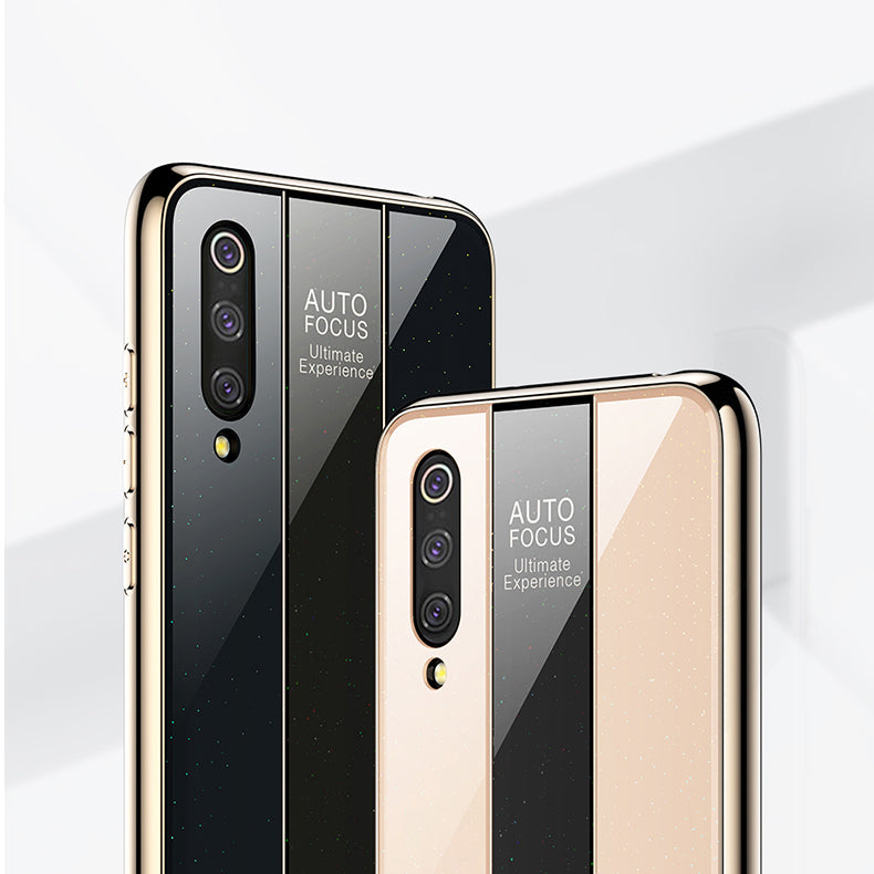 Bakeey Luxury Plating Anti-scratch Tempered Glass Protective Case for Xiaomi Mi 9 / Xiaomi Mi9 Transparent Edition