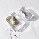 Xiaomi QUANGE 2 Pcs/pack Desktop Storage Basket Kitchen Plastic Hollow Basket Storage Box Bathroom Cosmetic Storage Organizer Holder