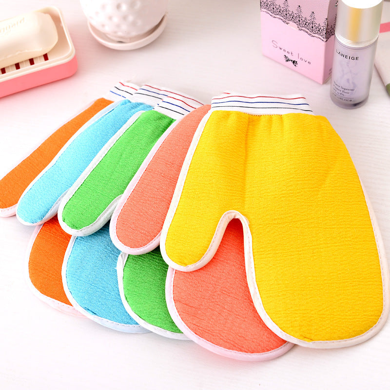 Honana BX Shower Glove Exfoliating Back Scrub Skid Resistance Body Massage Sponge Wash