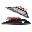 LED Car Transparent Side Marker Lights Turn Signal Corner Parking Lamp for Honda Civic 10 16-18
