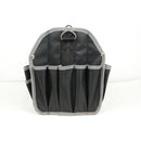 Electrician Carry Steel Tote Handle Foldable Heavy Tool Bag Storage Pockets Box