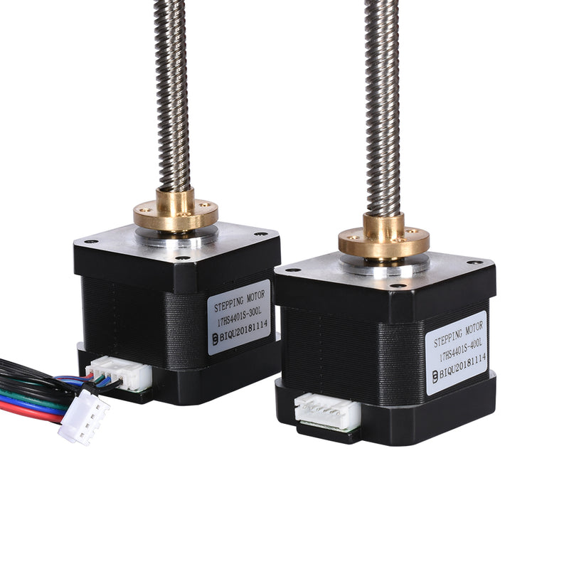 Nema17 Stepper Motor + T8 500mm Screw +8mm Copper Nut 8mm 500mm Lead Screw 17HS4401S Motor Kit for 3D Printer