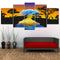 5Pcs Set Star Modern Canvas Print Paintings Unframed Wall Art Pictures Home Decor