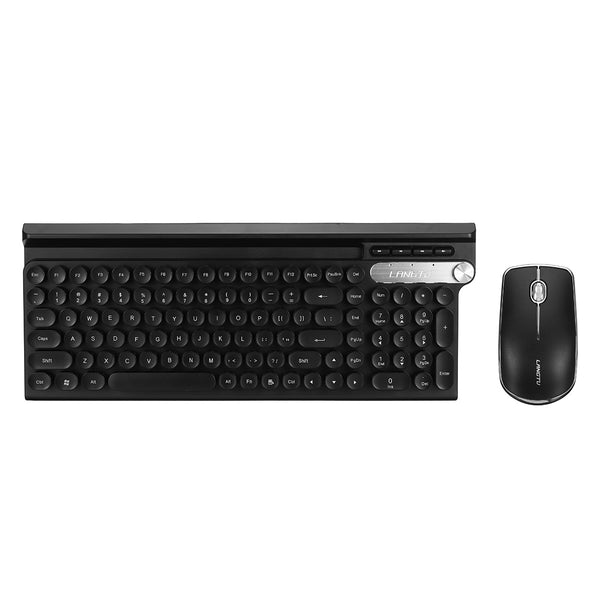 LT500 3 Color Rechargeable 2.4G Wireless Ultra-thin Keyboard and 1500 Ultra-thin Office Mouse Combo for PC Laptop